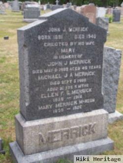 Mary Ann O'donnell Merrick Mckeon