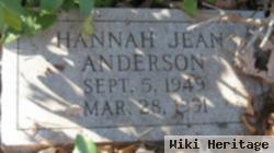 Hannah Jean Anderson