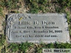 Lillie B Dean