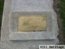 Sarah Jane Donaldson Hodges