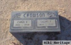 Lillian L. Vansickle Crowson