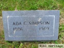 Ada C. Clemons Simpson