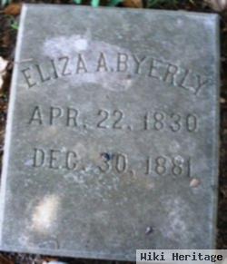 Eliza A. Masten Byerly