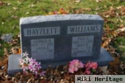 Anna E Williams Hayzlett