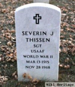 Sgt Severin Joseph Thissen