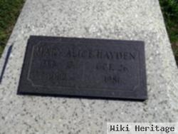 Mary Alice Hayden