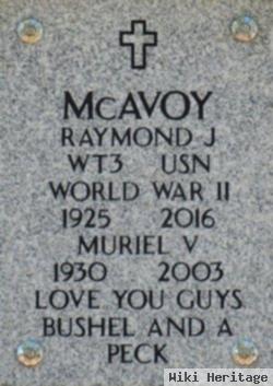 Raymond J Mcavoy