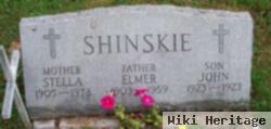 Elmer J Shinskie, Sr