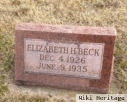 Elizabeth Helen Beck