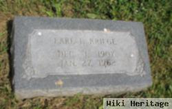 Earl F Kriege