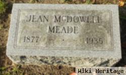 Jean Mcdowell Meade