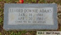 Leonard Downie Adams