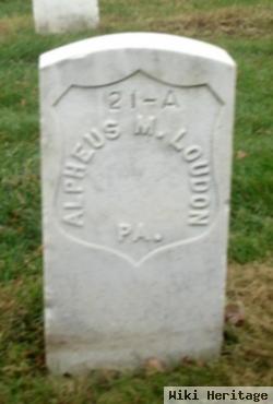 Pvt Alpheus M. Loudon