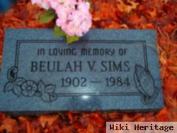 Beulah V Morris Sims