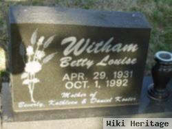 Betty Louise Witham Rominger