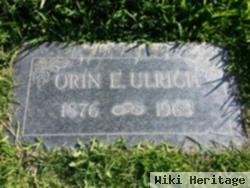 Orin Ernest Ulrich