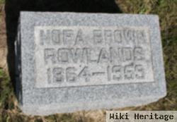 Nora Earley Rowlands