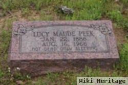 Lucy Maude Peek