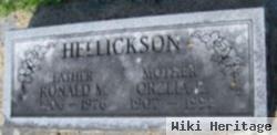 Ronald M Hellickson