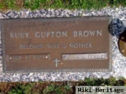 Ruby Gupton Brown