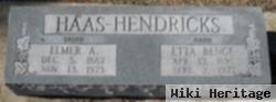 Henrietta "etta" Benge Haas