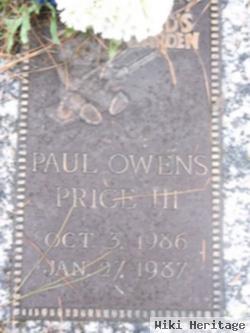 Paul Owens Price, Iii