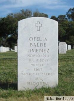 Ofelia Balde Jimenez