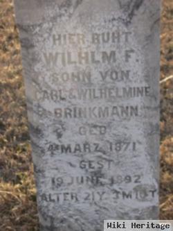 William F Brinkman