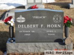 Delbert F. "preach" Horn