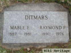 Raymond Paul "ray" Ditmars