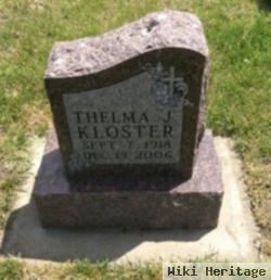Thelma J Kloster