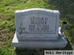 Lester D Blosser