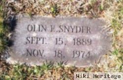 Olin Elmer Snyder