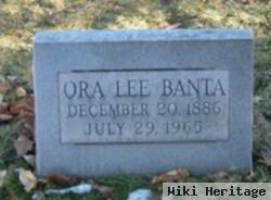 Ora Lee Banta