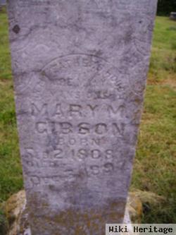 Mary M Gibson