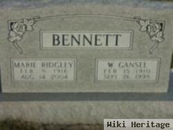 Gunilda Marie Ridgley Bennett