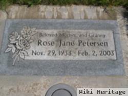 Rose Jane Peoples Petersen