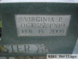 Virginia P Winchester