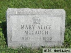 Mary Alice Jones Mcgaugh