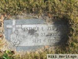 Esther E Zeigler