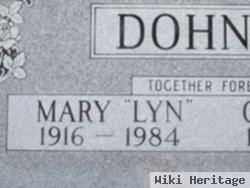 Mary Eleanor "lyn" Rice Dohner