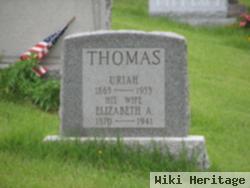 Elizabeth A Thomas