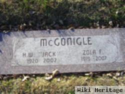 Zola F Mcgonigle