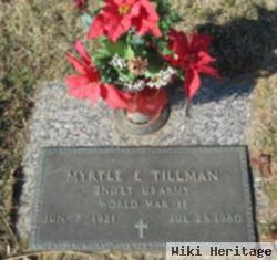 Myrtle E. Tillman