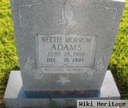 Nettie Morrow Adams