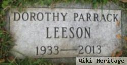 Dorothy "dotty" Parrack Leeson