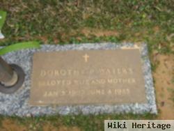 Dorothy P Waters