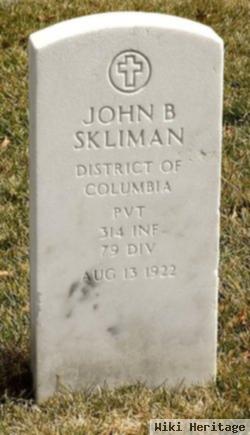 John B Skliman