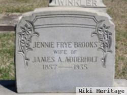 Jennie Clara Frye Brooks Adderholt