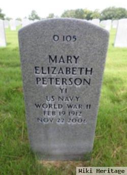 Mary Elizabeth Peterson